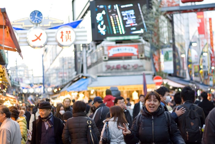 Primera visita del Mercado de Ameyoko -  (アメ横) — Tokyo, Japón