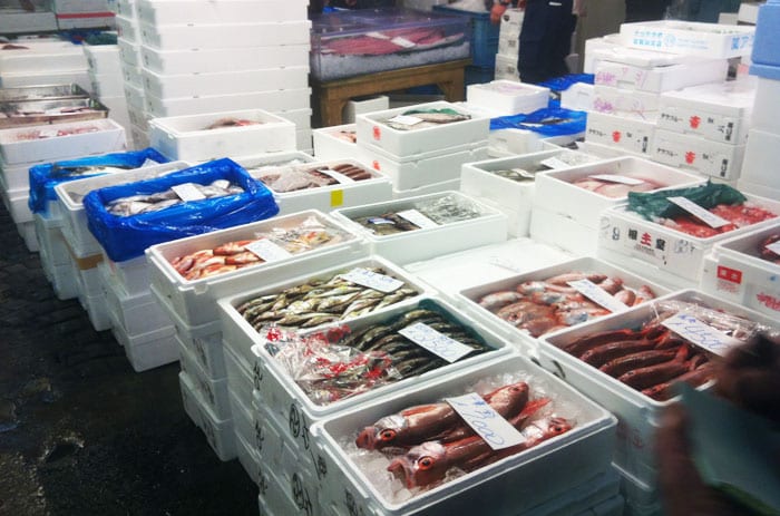 Mercado de Tsukiji — Tokyo, Japón