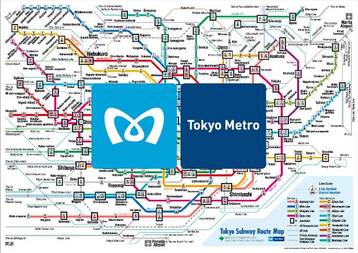 Viajando en el Metro de Tokyo