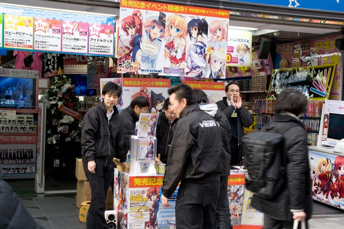 Akihabara, tienda de Anime. — Tokyo, Japón