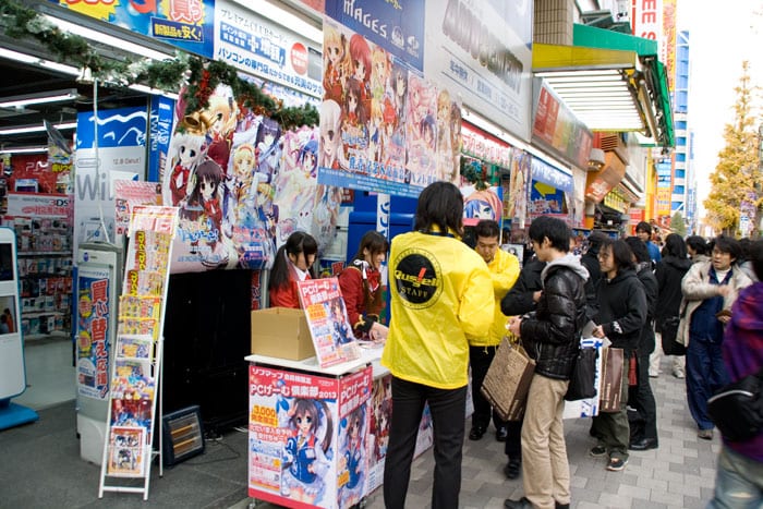 Akihabara, tienda de Anime. — Tokyo, Japón