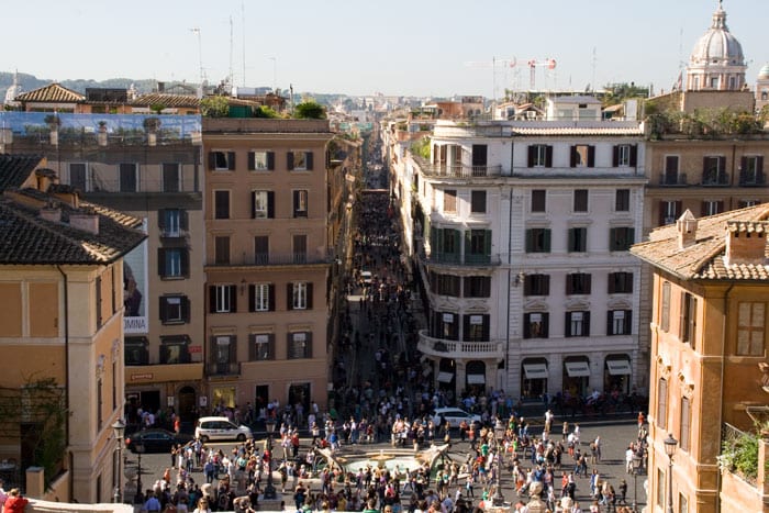 Piazza di Spagna — Roma, Italia