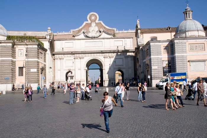 Piazza del Popolo. Roma.