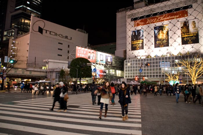 Cruce de Shibuya — Tokyo, Japón
