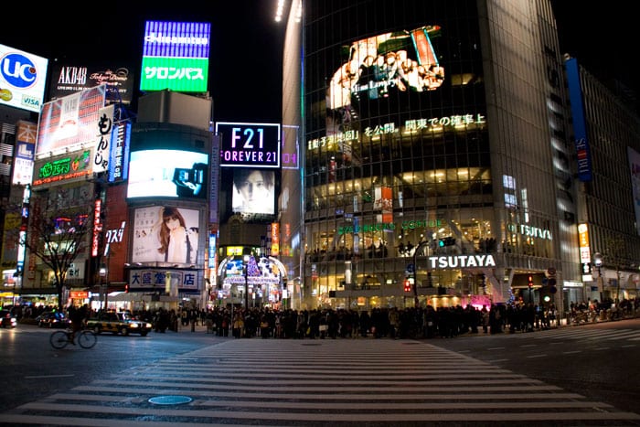 Cruce de Shibuya — Tokyo, Japón