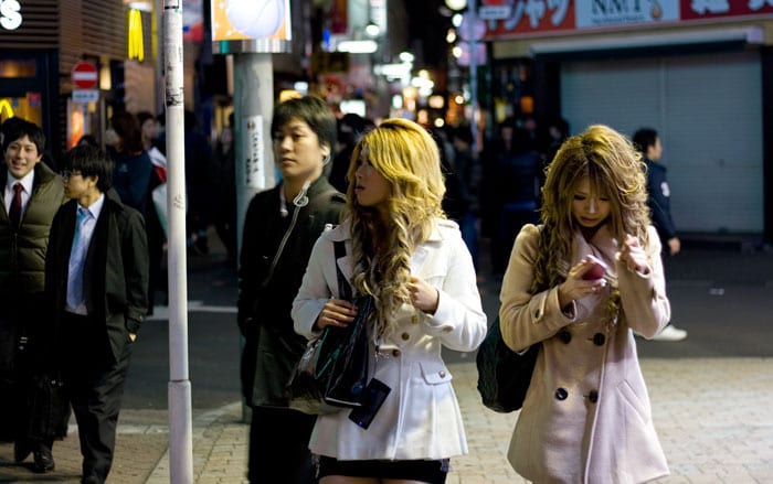 Zona comercial en Shibuya — Tokyo, Japón