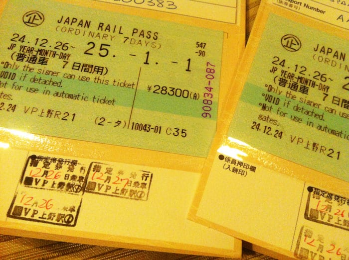 Activamos el Japan Rail Pass y preparamos el itinerario por Japón