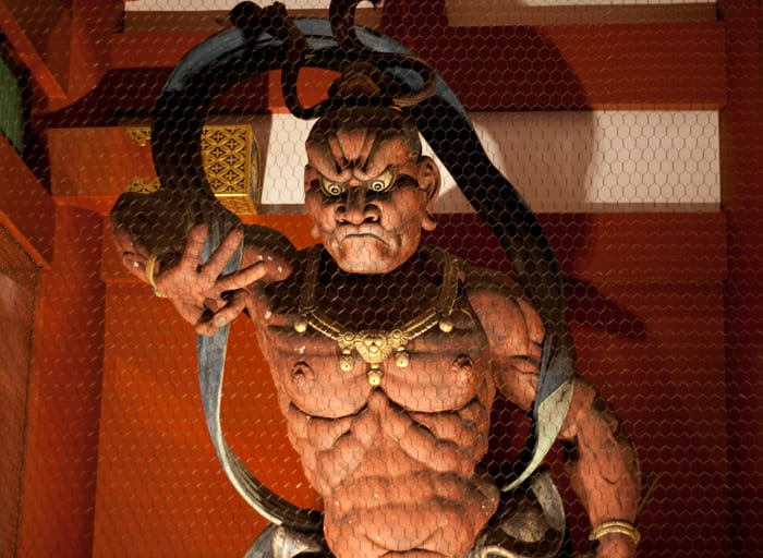 Raijin, el Dios del Trueno. Templo Senso-Ji, Asakusa - Tokyo