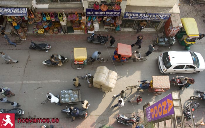 Primer día en la India, llegada al Paharganj