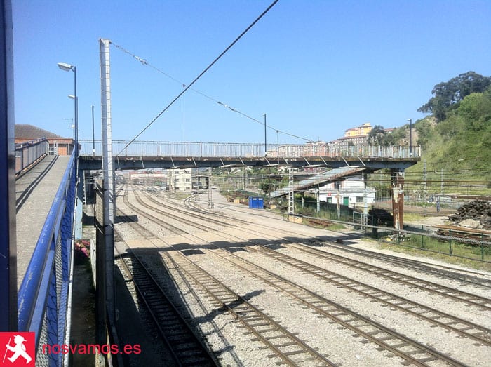 Vías del tren — Santander, España