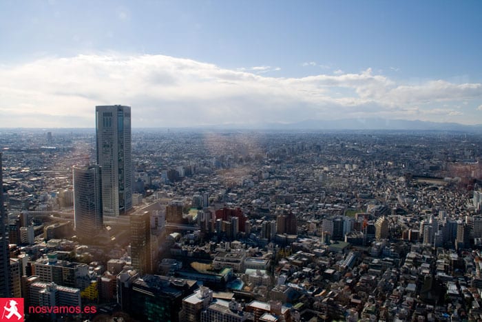 Vistas desde las torres del Gobierno Metropolitano — Tokyo, Japón