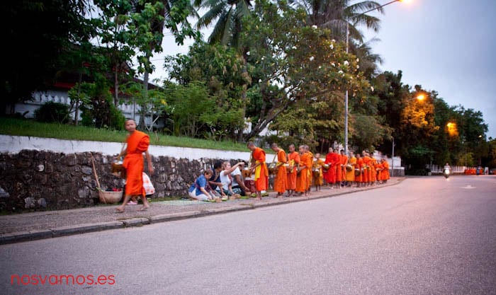 monjes-luang-prabang-tak-bat-9 — Luang Prabang, Laos