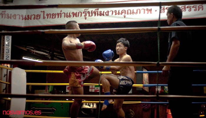 Segundo combate con pesos medios — Chiang Mai, Tailandia