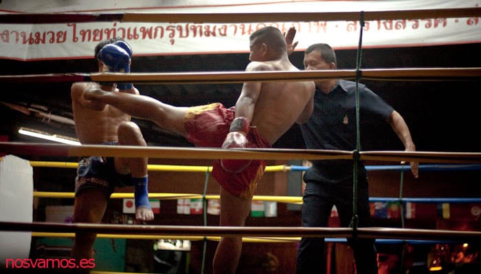 Segundo combate con pesos medios — Chiang Mai, Tailandia