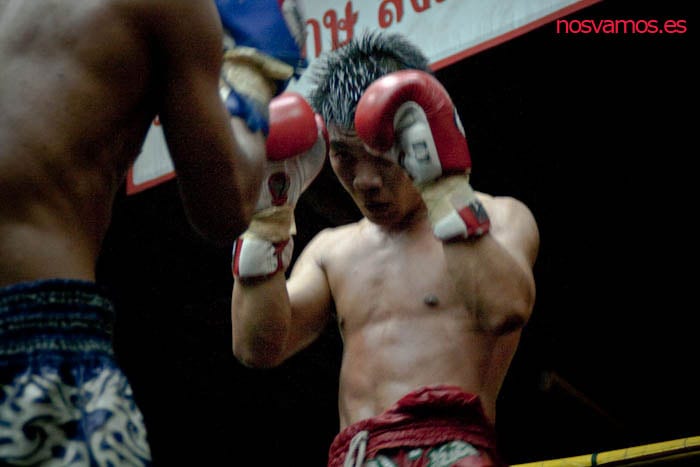 Último combate de la velada, hubo algo de espectáculo — Chiang Mai, Tailandia