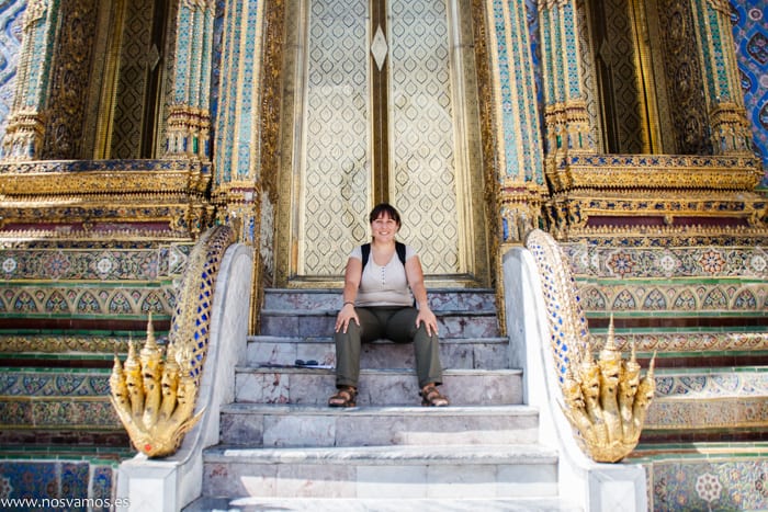 Todo en el palacio real es enorme — Bangkok, Tailandia