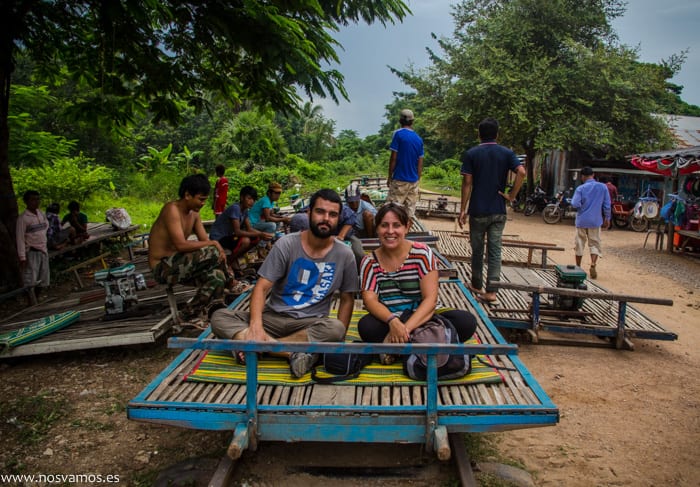 Esto es un medio de transporte, os lo aseguro — Battambang, Camboya