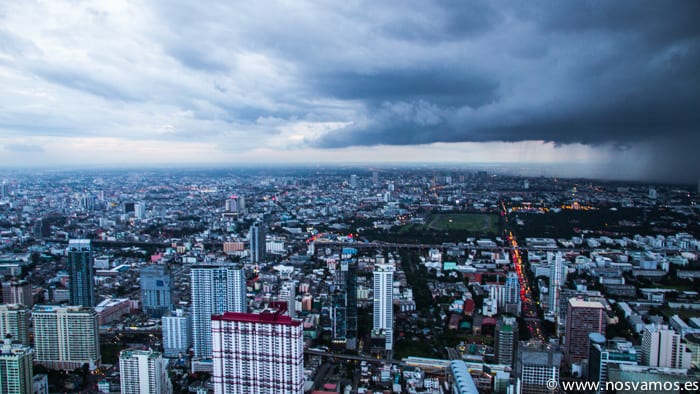 Lo mejor de todo son las vistas desde la planta 84, sin cristales — Bangkok, Tailandia