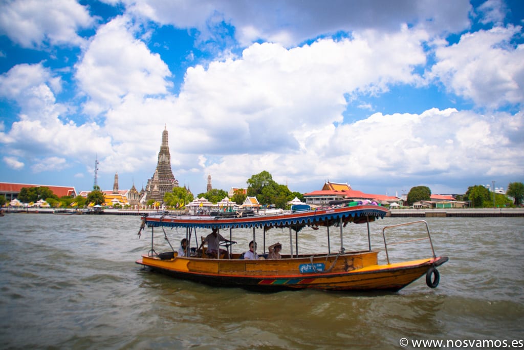 El río Chao Phraya de Bangkok
