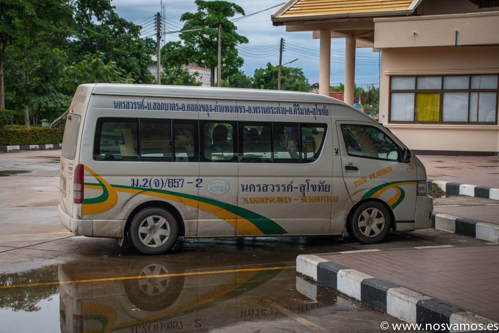 Cómo ir de Sukhothai a Chiang Mai