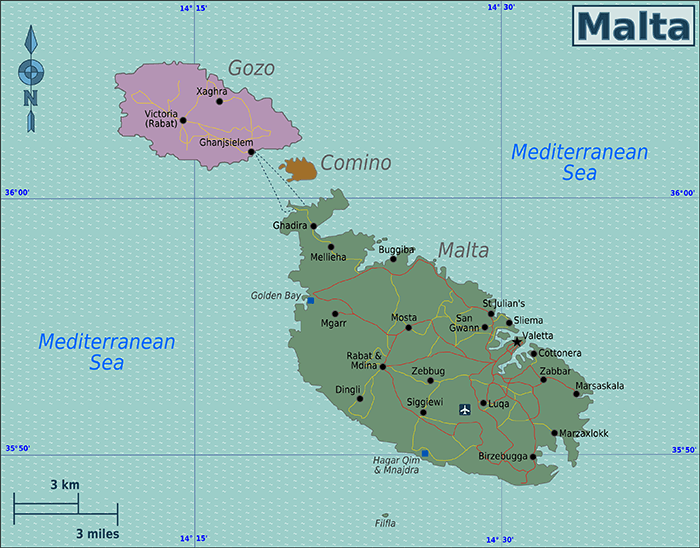 Aprender inglés en Malta