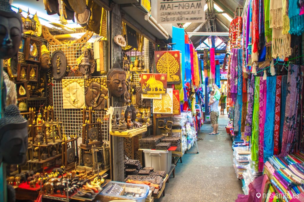Mercado de Chatuchak en Bangkok