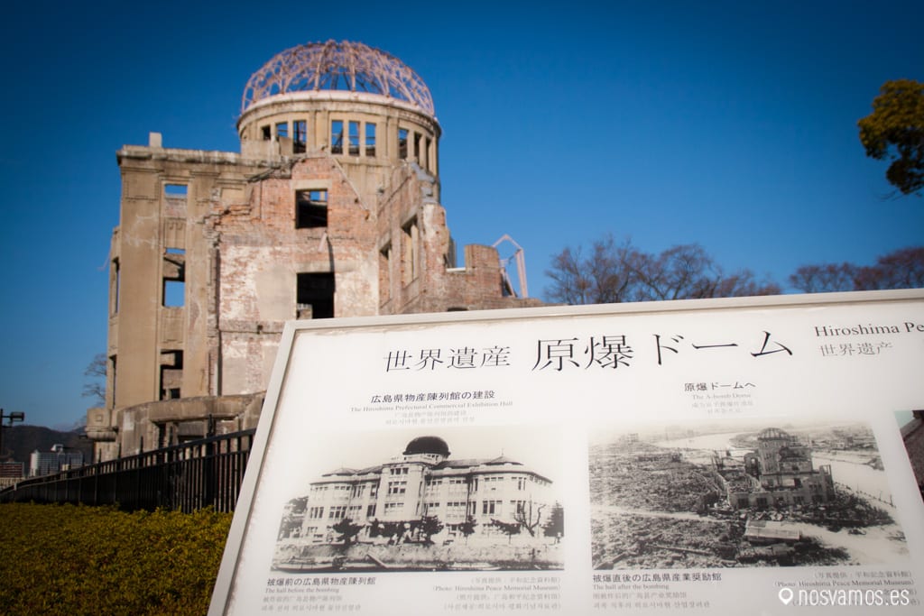 A-Bomb Dome, Hiroshima. Japón