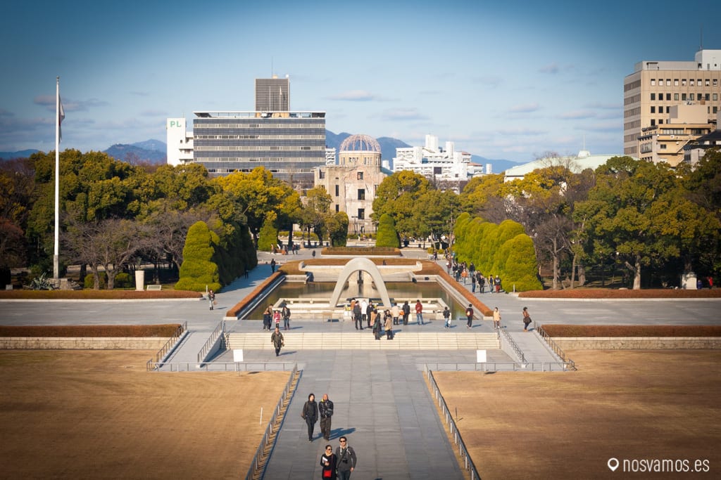 Parque memorial por la paz de hiroshima