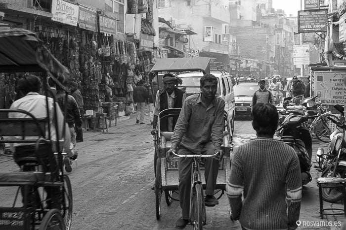 El paharganj, toda la india en una calle de Delhi