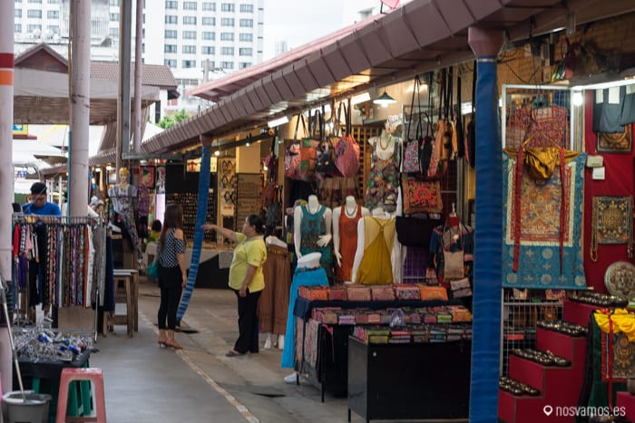 Puestos en la calle, Tailandia es una gran mercado