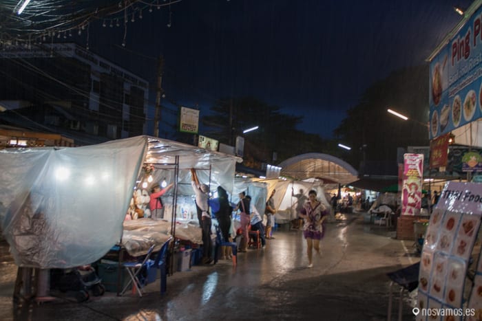 Lluvia?, quién dijo miedo — Chiang Mai, Tailandia