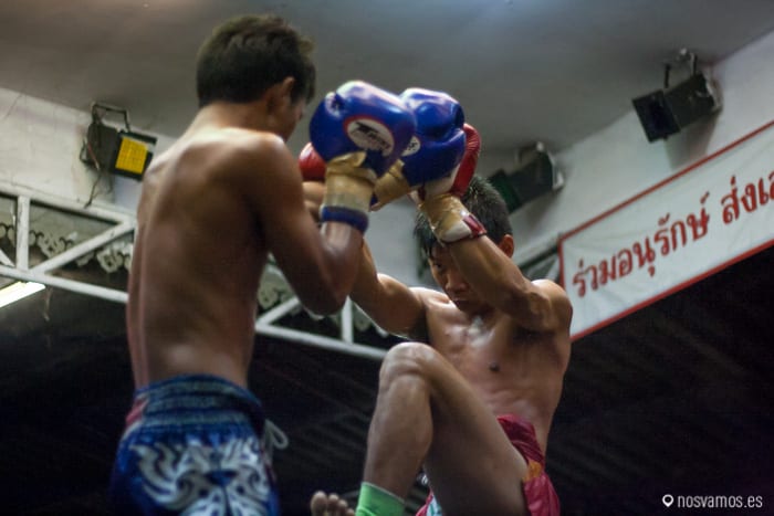 Velada de Muay Thai en Chiang Mai
