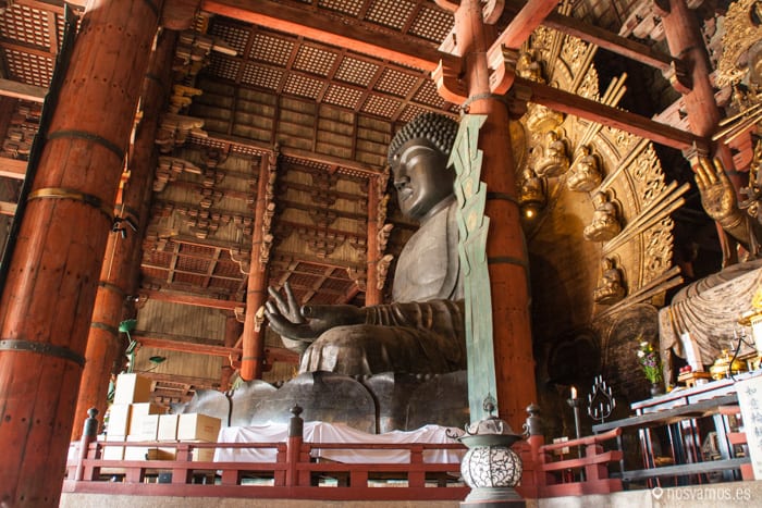 Templo Todaiji en Nara, el templo del Buda gigante