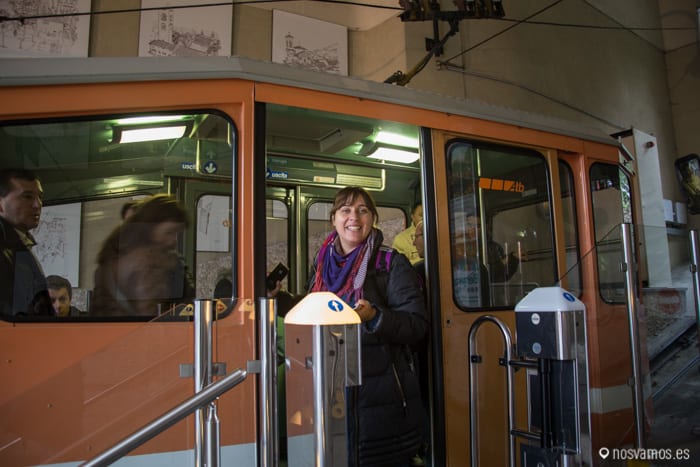 Funicular — Bérgamo, Italia