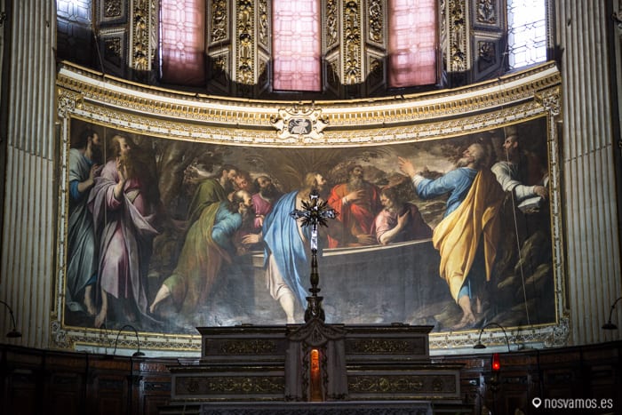 Retablo de la Basilica di santa maria maggiore — Bérgamo, Italia