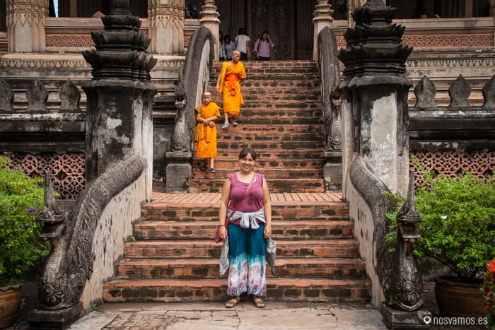Entrada al Haw Pha Kaew — Vientiane, Laos