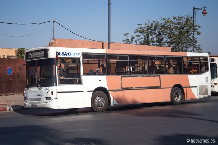 Cómo ir del aeropuerto de Marrakech al centro "Plaza Jemaa el Fna"