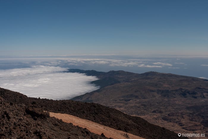 Vistas de la isla desde el Teide — Tenerife, España