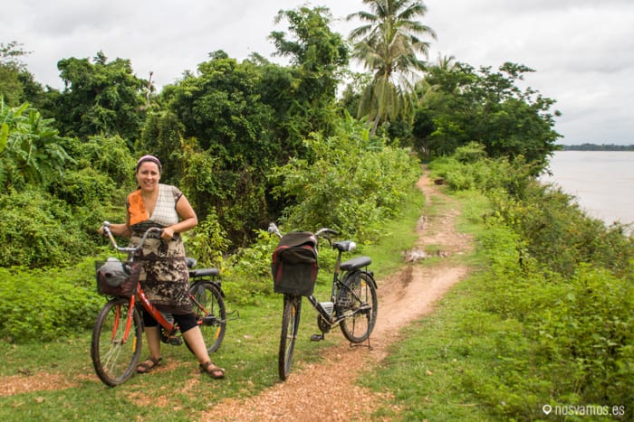 En bicicleta por Don Khong — 4000 islas, Laos