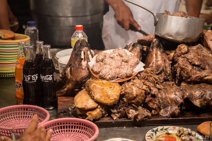 Sesos o cabeza de cordero? — Marrakech, Marruecos