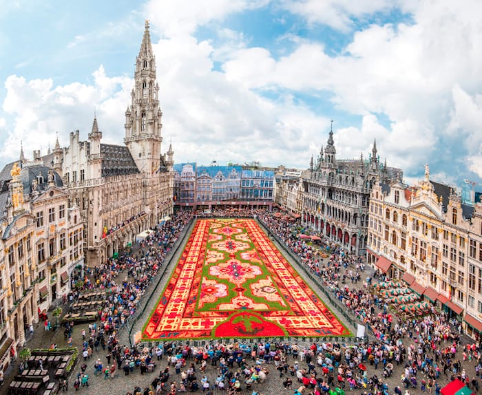 Tapiz de Flores en Bruselas