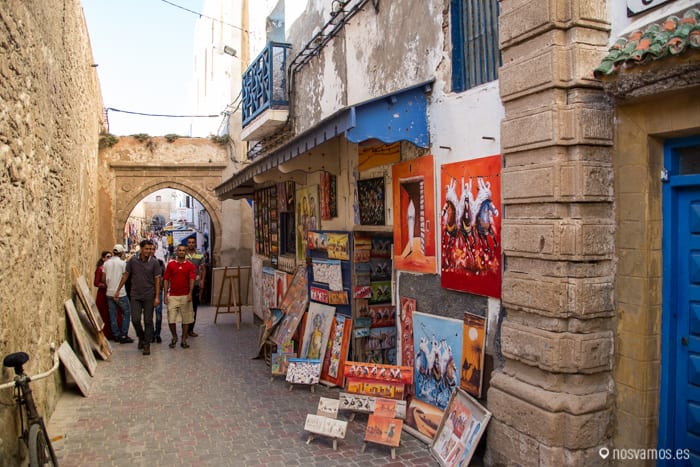 Paseando por el interior de la medina — Essaouira, Marruecos