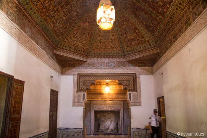 Interiores del Palacio Bahia — Marrakech, Marruecos