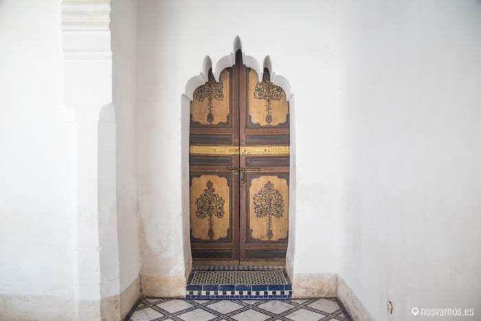 Interiores del Palacio Bahia — Marrakech, Marruecos