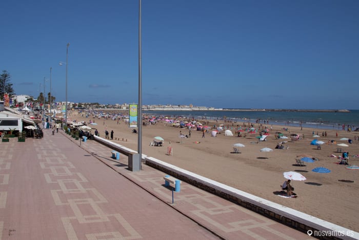 Una de las playas de El Jadida