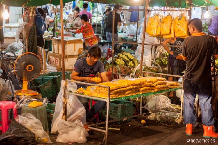 El Mercado de las flores en Bangkok