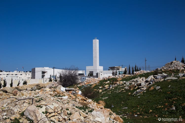 La Mukata (Muqataa), antigua sede de la Autoridad Nacional Palestina