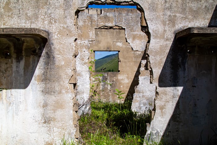 Vistas en el entorno de los barracones — Cantabria, España
