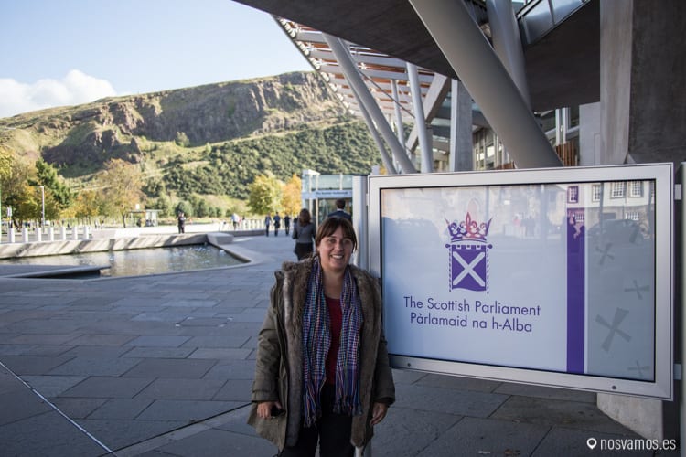Visita al Parlamento Escocés