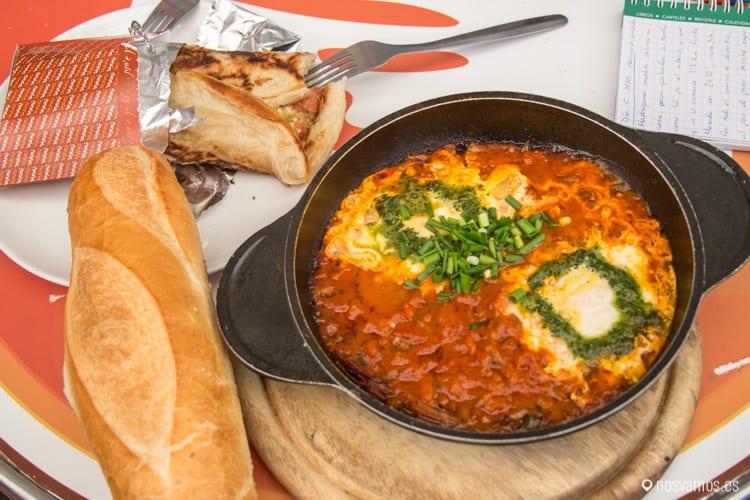 Shakshuka, un plato de oriente medio a base de tomate
